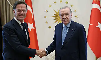 Cumhurbaşkanı Erdoğan, NATO Genel Sekreteri Rutte'yi Kabul Etti