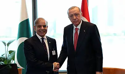 Cumhurbaşkanı Erdoğan, Pakistan Başbakanı Şerif ile görüştü