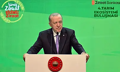 Cumhurbaşkanı Erdoğan, Tarım Ekosistemi Buluşması Programı'nda kritik açıklamalar