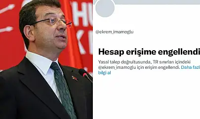 Ekrem İmamoğlu'nun X Hesabı Kapatıldı! Avrupa Konseyi İmamoğlu'nu Ziyaret Edecek