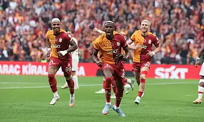 GALATASARAY 25. ŞAMPİYONLUĞUNU İLAN ETTİ, 5. YILDIZI TAKTI