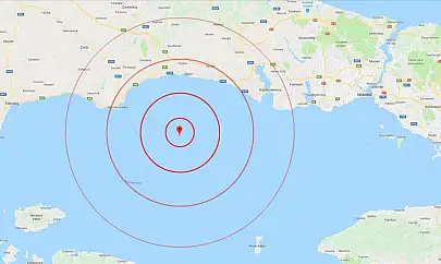 İstanbul'da Hissedilen Deprem Meydana Geldi! Depremin Merkezi Neresi?