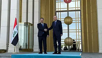 Cumhurbaşkanı Erdoğan, Irak Başbakanı Sudani'yi Resmi Törenle Karşıladı