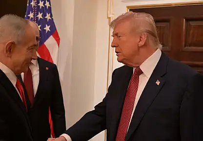 Donald Trump ile Netanyahu bir araya geldi