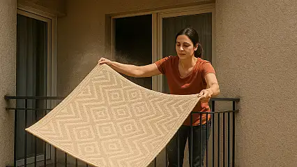 Aman Dikkat! Halı Silkeleyene Hapis Cezası