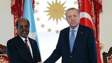 Cumhurbaşkanı Erdoğan, Somali Cumhurbaşkanı Mahmud İle Bir Araya Geldi
