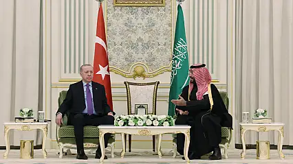 Cumhurbaşkanı Erdoğan, Suudi Arabistan Veliaht Prensi Selman İle Görüştü