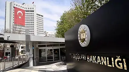 Dışişleri Bakanlığı'ndan İsrail'e kınama