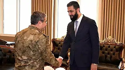 Genelkurmay Başkanı Orgeneral Bayraktaroğlu, Suriye Devlet Başkanı eş-Şara ile görüştü