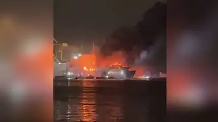 Türk Gemisi Ukrayna Limanına Yaklaştığı Sırada Vuruldu