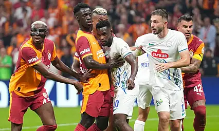 Galatasaray, Çaykur Rizespor deplasmanında