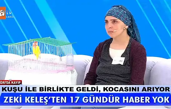 Müge Anlı'da Medine Kimdir? Kuşu İle Birlikte Eşini Aramaya Geldi