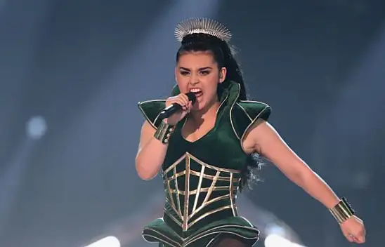 Norveçli şarkıcı Alessandra Mele'den Eurovision'da İsrail Protestosu