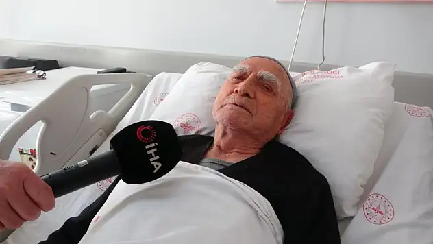 94 Yaşında Kanseri Yenerek Sağlığına Kavuştu