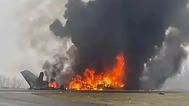 ABD'de özel jet düştü: 7 ölü