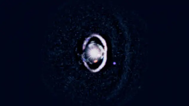 Astronomlar, ilk kez karanlıkta oluşan bir bebek gezegenin fotoğrafladı