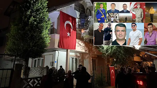 Azerbaycan'dan dönerken düşen askeri uçakta 20 vatan evladı şehit oldu!