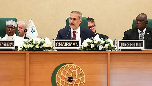 Bakan Fidan İslam İşbirliği Teşkilatı Toplantısı'nda Filistin Çağrısında Bulundu