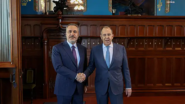 Bakan Fidan Moskova'da: Rusya Dışişleri Bakanı Lavrov ile görüştü! Görüşmede neler konuşuldu?