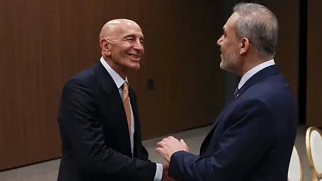 Bakan Hakan Fidan, Tom Barrack'ı kabul etti