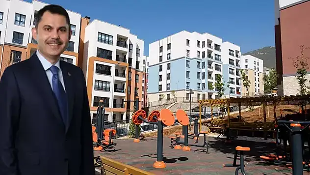 Bakan Kurum'dan 'Afet konutları' paylaşımı