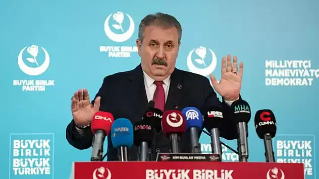BBP Genel Başkanı Destici'den Asgari Ücret Açıklaması