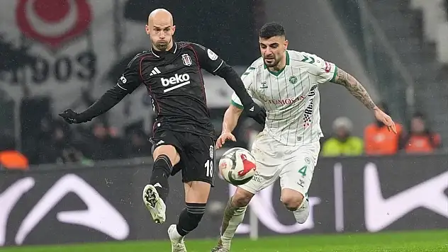 Beşiktaş  Geriye Düştüğü Maçta Konyaspor'u 2-1 Mağlup Etti