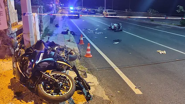 Bodrum'da motosiklet faciası 2 can aldı