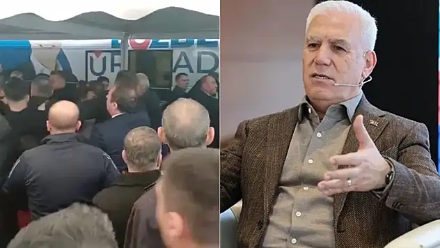 Bursa Büyükşehir Belediye Başkanı Mustafa Bozbey'i saldırı girişimi