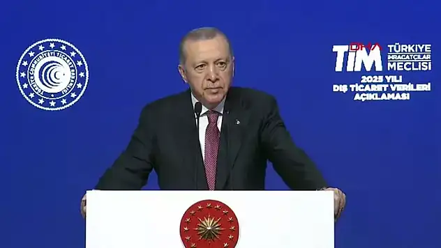 Cumhurbaşkanı Erdoğan 2025 Yılında En Yüksek Yıllık İhracatı Gerçekleştirdik