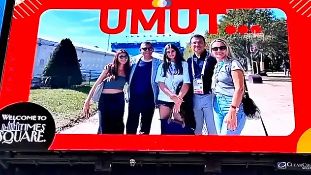 Cumhurbaşkanı Erdoğan'a, Times Meydanı'nda İmamoğlu ve Özel mesajı