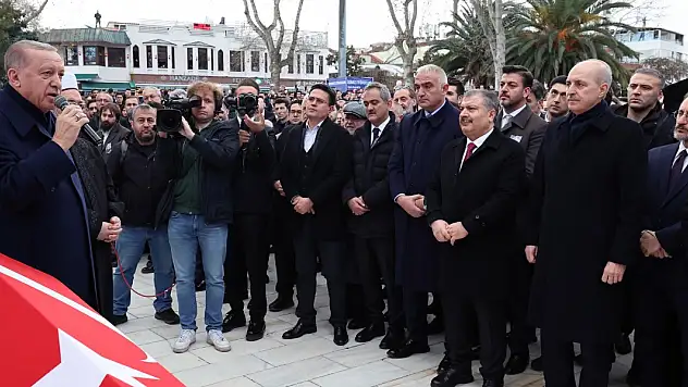 Cumhurbaşkanı Erdoğan: Ablaların Ablasını Uğurluyoruz