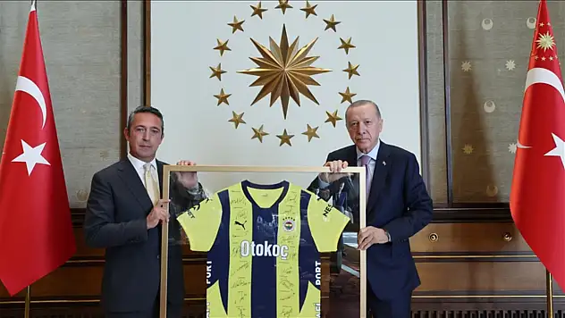 Cumhurbaşkanı Erdoğan Ali Koç ve beraberindeki heyeti kabul etti