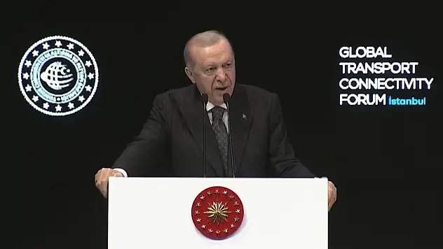 Cumhurbaşkanı Erdoğan'dan Küresel Ulaştırma Koridorları Forumu'nda Muhalefete Tepki
