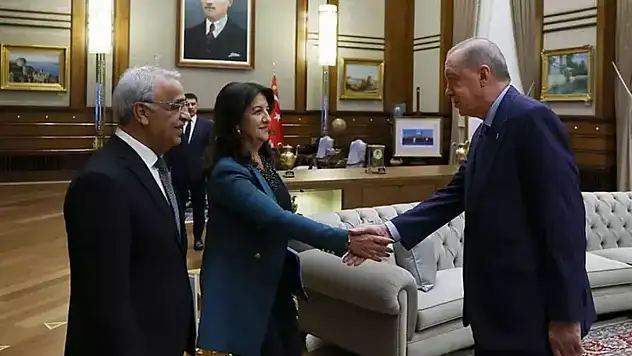 Cumhurbaşkanı Erdoğan, DEM Parti Heyetini Kabul Etti
