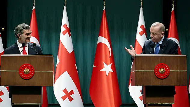 Cumhurbaşkanı Erdoğan Gürcistan İle Yeni Ticaret Hedefimiz 5 Milyar Dolara Emin Adımlarla İlerliyoruz