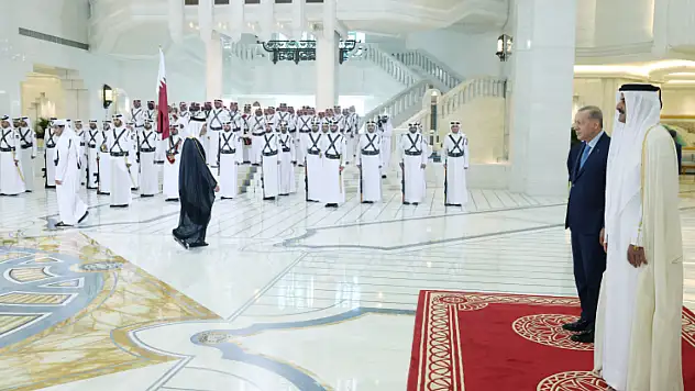 Cumhurbaşkanı Erdoğan, Katar Emiri Al Sani ile görüştü