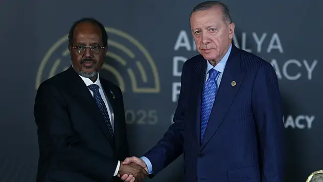 Cumhurbaşkanı Erdoğan, Somali Cumhurbaşkanı Mahmud İle Görüştü