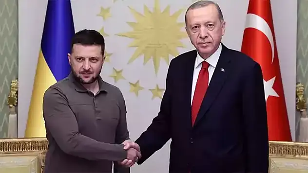 Cumhurbaşkanı Erdoğan, Ukrayna Devlet Başkanı Zelenski ile görüştü