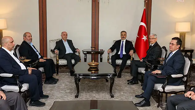 Dışişleri Bakanı Hakan Fidan Hamas Heyetiyle Görüştü