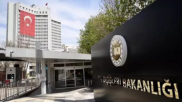 Dışişleri Bakanlığı'ndan İsrail'e kınama