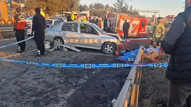 Diyarbakır'da otomobiller çarpıştı: 1 ölü, 1 yaralı