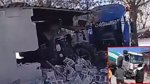 Evin bahçesine giren beton mikserinin altında kalan Hatice öldü, ağabeyi ağır yaralı