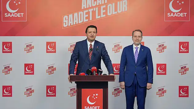 Fatih Erbakan, Saadet Partisi Genel Başkanı Mahmut Arıkan İle Görüştü