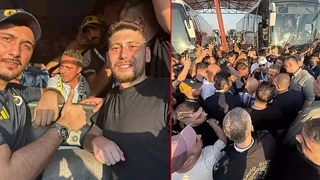 Fenerbahçe Başkanı Ali Koç taraftarlarla stada geldi