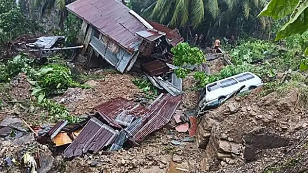 Filipinler'de toprak kayması: 7 ölü 2 yaralı