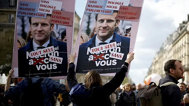 Fransa, Macron karşıtı eylemler sürüyor