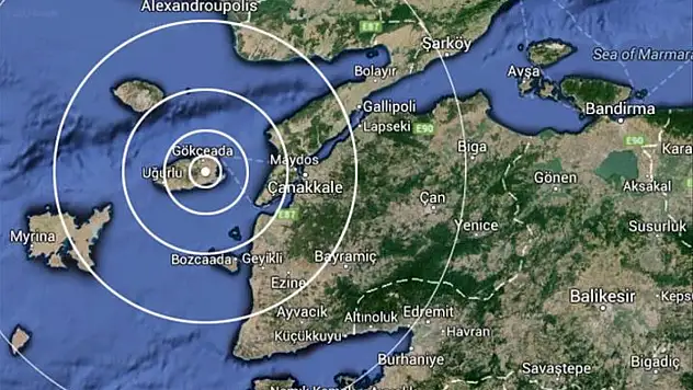 Akdeniz ve Ege sallandı: Gökçeada açıklarında 4,6 büyüklüğünde deprem!