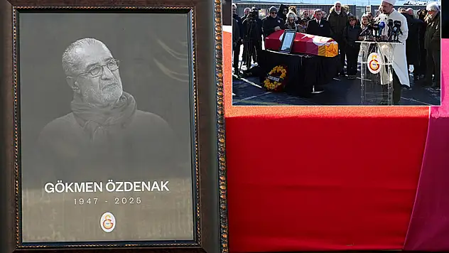 Gökmen Özdenak için stadyumda tören düzenlendi