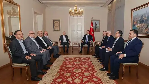 Hakan Fidan, Hamas Heyetiyle Bir Araya Geldi